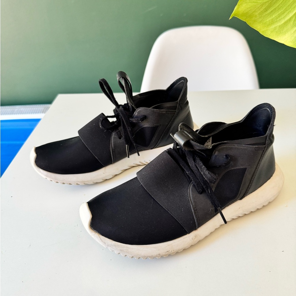 adidas tubular Black and White Women's Sneakers